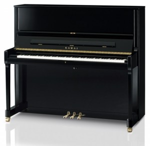 Kawai K-500 piano 130cm musta kiiltävä